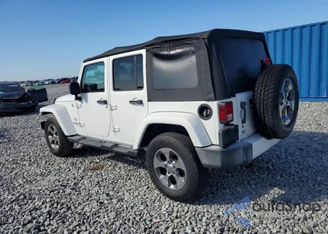 2016 Jeep Wrangler Unlimited Sahara из США, поврежденный, VIN 1C4BJWEGXGL163021